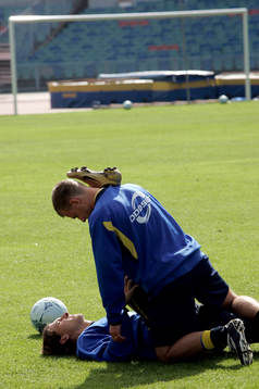 Zlatan Ibrahimovic fÂr massage