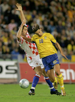 Zlatan Ibrahimovic i närkamp