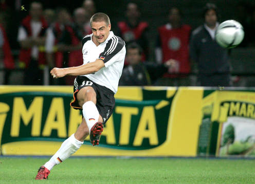 Fotboll, Tyskland - Brasilien , Sebastian Deisler.