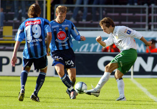 Petter Furuseth- Olsen, Hammarby och Juraj Dovicovic,