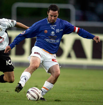 Fotboll. Allsvenskan. Trelleborg. Mattias Kronvall