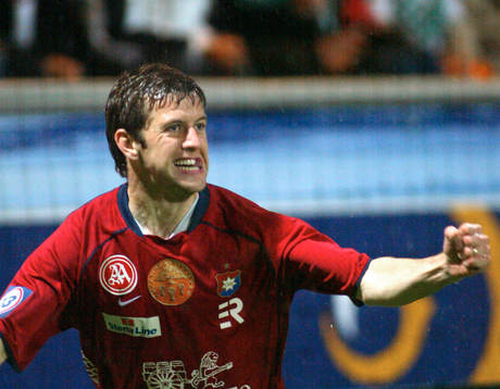  Johann Gudmunsson, Örgryte, jubel.