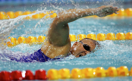 Anders Olsson, Sverige (guld, jubel)