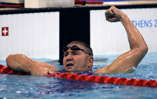 Anders Olsson, Sverige (guld, jubel)