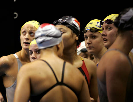 Johanna Sjöberg, Sara Larsson, Therese Svendsen och Lina