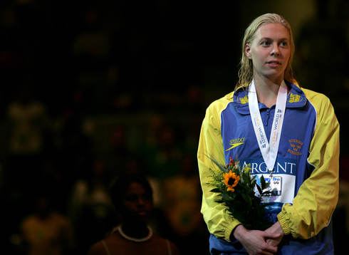 Josefin Lillhage, Sverige simmade till sig en silvermedalj