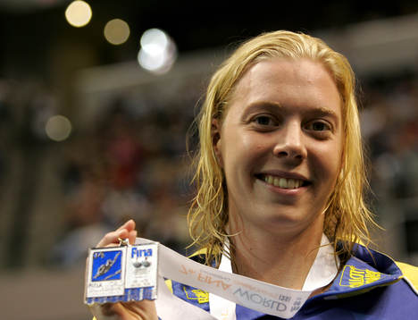 Josefin Lillhage, Sverige simmade till sig en silvermedalj