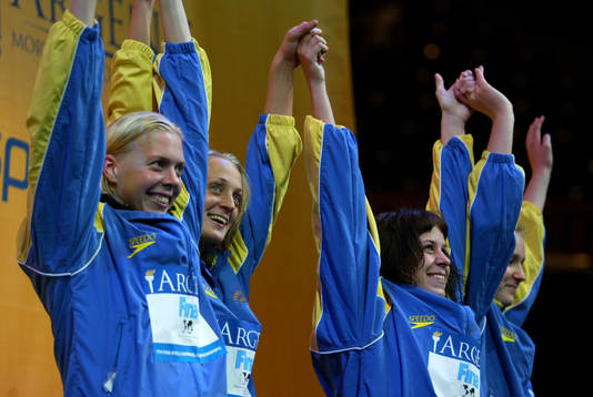 Josefin Lillhage, Johanna Sjöberg, Sara Larsson och