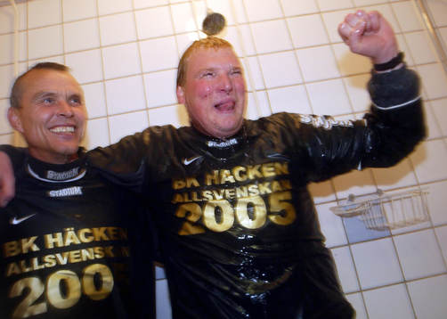 Mikael Källström och Jörgen Lennartsson, Häcken kastas