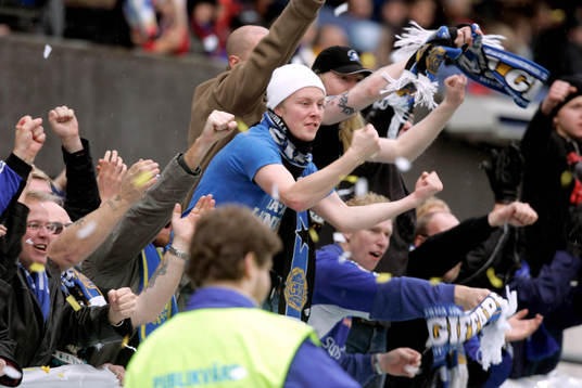 Sundsvalls fans jublar