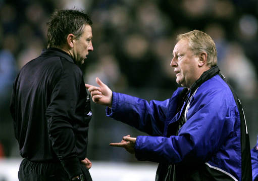 Leif Sundell, domare  ooch Bosse Johansson, tränare,