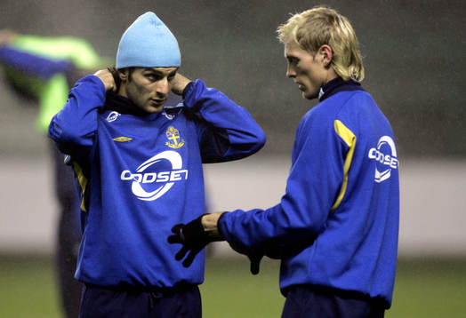 Sharbel Touma och Christian Wilhelmsson