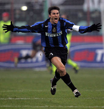  Javier Zanetti, Inter. (Jubel)
