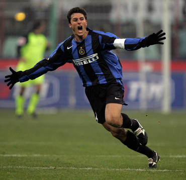  Javier Zanetti, Inter. (Jubel) 
