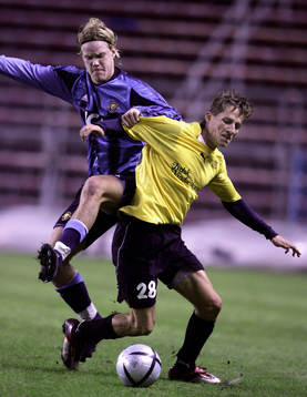  Fredrik Stenman, Djurgården och Sören Barslund, Esbjerg.
