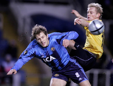  Tobbias Hysén, Djurgården ch Martin Jensen, Esbjerg.