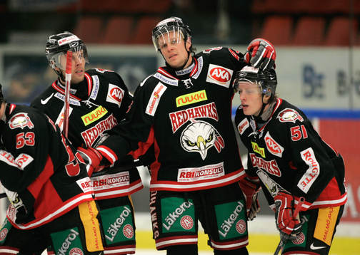 Martin Lindman, Johan Norgren och Mika Hannula, Malmö.