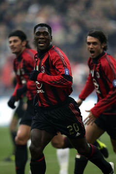  Clarence Seedorf, Milan jubel