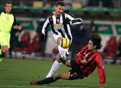 Zlatan ibrahimovic, Juventus och Alessandro Nesta, Milan