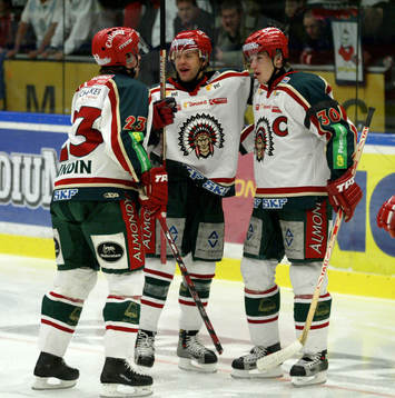 Ronnie Sundin, Niklas Andersson och Jonas Johnson,