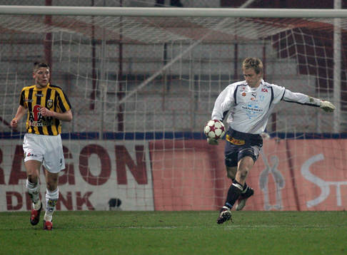 Mattias Asper, målvakt, som höll nollan