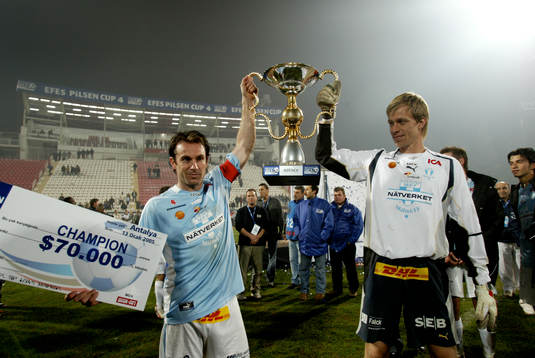 Fotboll, Malmö - Spartak Moskva.  Malmö FF spelar final i