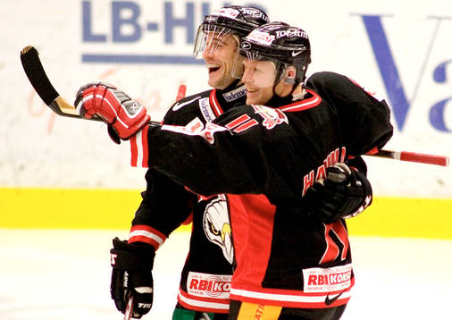 Malmö - Djurgården: Jan Hammar, jubel