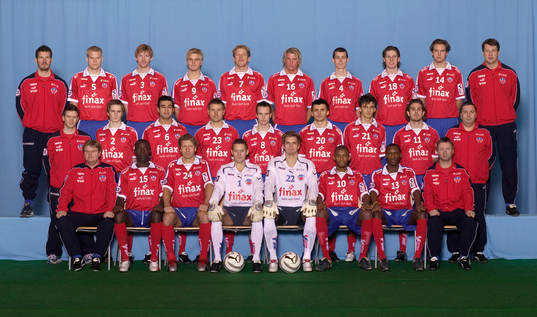 Bakre raden från vänster: Christer Olsson, David Ljung,