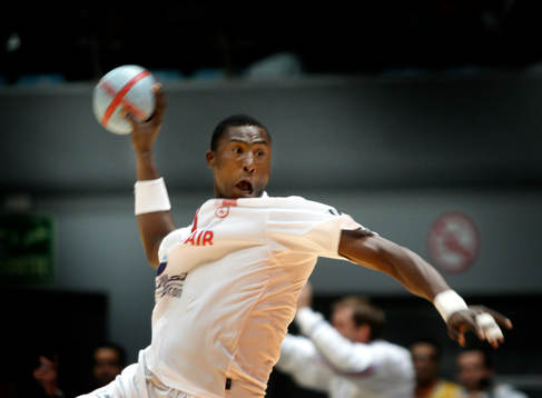 Handboll, VM. Bronsmatch. Tunisien - Frankrike. Slim