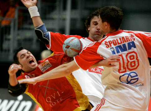 Handboll, VM. Final. Spanien - Kroatien.Jose Maria