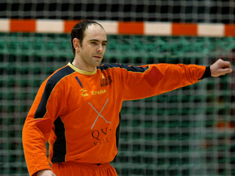Handboll, VM. Final. Spanien - Kroatien. javier Hombrados,