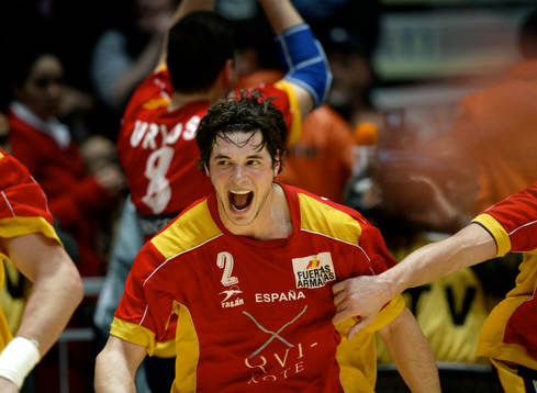 Handboll, VM. Final. Spanien - Kroatien.Spanien vann