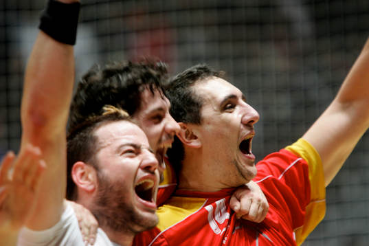 Handboll, VM. Final. Spanien - Kroatien.Spanien vann