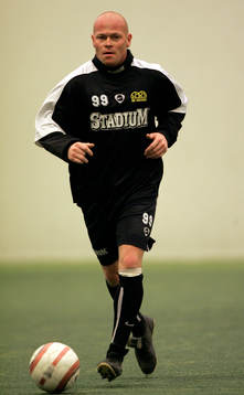 Fotboll, Allsvenskan, Stig Tˆfting, H‰cken gˆr sin fˆrsta officiella tr‰ning med laget. 