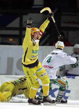  Stefan Nordén, Vetlanda, jubel.