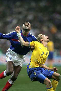 Christian Wilhelmsson,Sverige och Patrick Vieira, Frankrike
