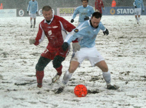 Fotboll, Royal Leauge, Malmö - Brann,  Niklas Skoog,