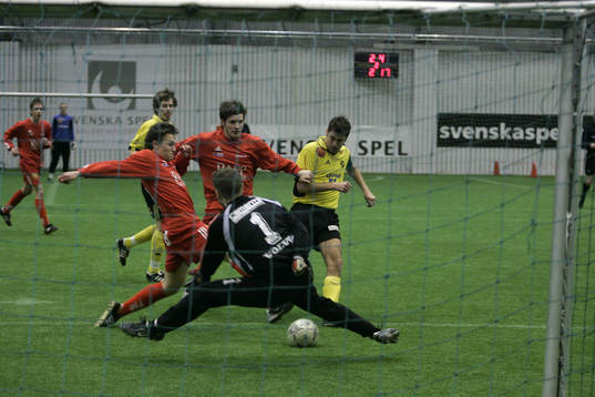 Fotboll, inomhus-SM, IFK Hässleholm - Skövde
