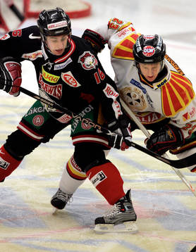 Franz Nielsen, Malmö och Björn Danielsson, Brynäs