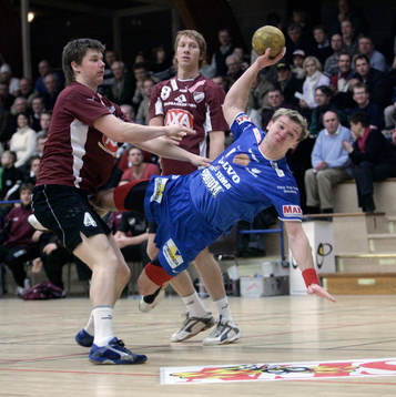 Dawid Nilsson går mellan ungtupparna i Lugi, Björn