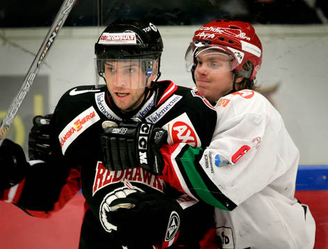 Ishockey, Malmö - Modo, Jesper Damgaard, Shawn McEachern,