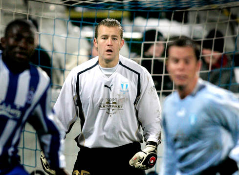 Fotboll, Royal Leauge, Malmö - Odense,  Lee Baxter