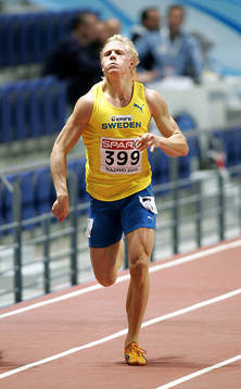 Johan Wissman, 200 meter