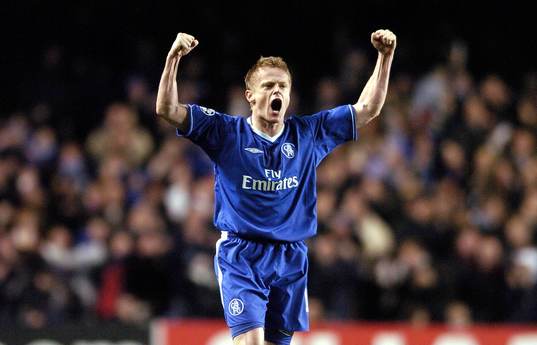   Damien Duff, Chelsea (Jubel)