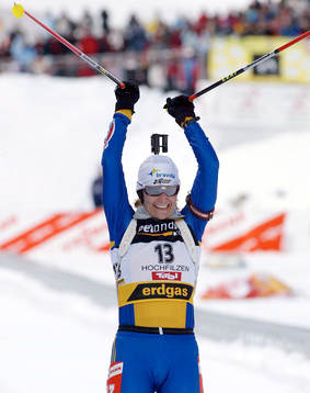 Anna Carin Olofsson, Sverige jublar över att ha tagit 2:a