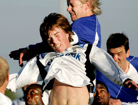 Fotboll, Träningsläger, Sundsvall - ODD Greenland, Patrik