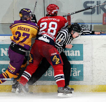 Pär Bäcker, Färjestad och Mikael Samuelsson,