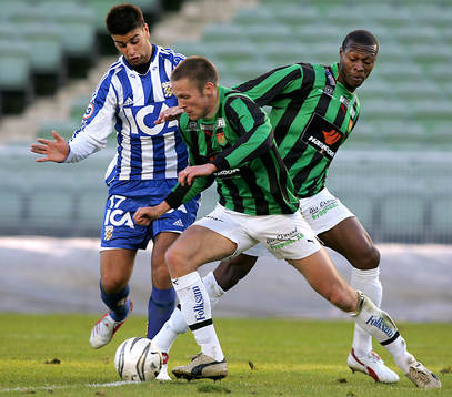  George Mourad, Göteborg och Efe Ehiorobo, Ville Viljanen, Gais