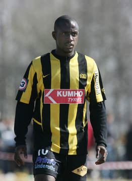 Fotboll, Häcken. Dulee Johnson