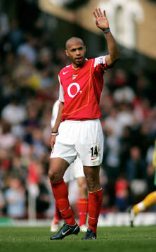  Thierry Henry, Arsenal (Jubel) 